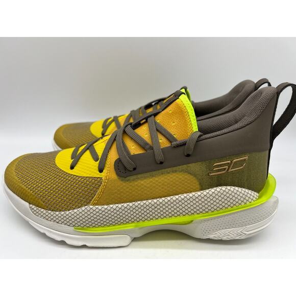 Under Armour Curry 7 Our History Basketball Shoes 3021258-701 Men Size 7 NEW - Picture 2 of 12